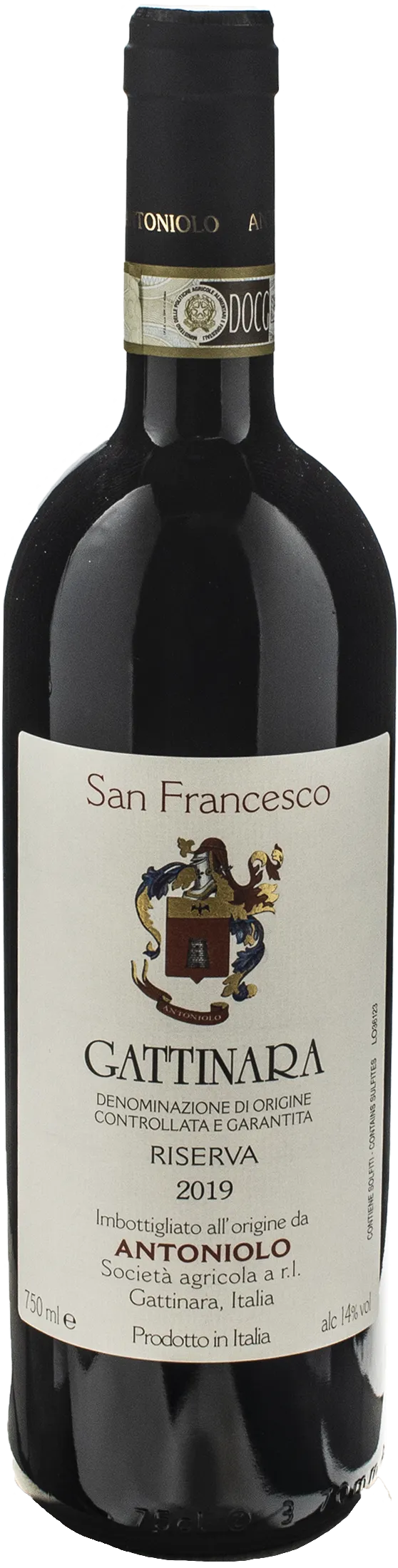 Antoniolo Gattinara San Francesco Riserva 2019