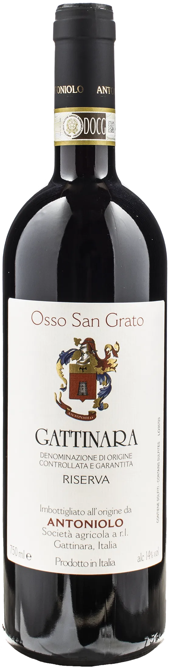 Antoniolo Gattinara Riserva Osso San Grato 2019